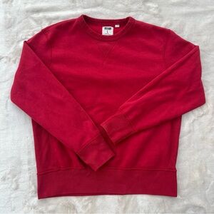 Cozy Red Crewneck Sweater